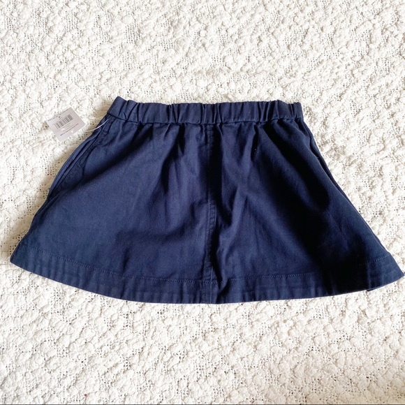 NWT Polo Ralph Lauren Skirt with Drawstring & Pockets, 4, Aviator Navy - Picture 2 of 5